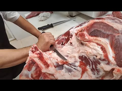 leg of beef, complete butcher's tutorial