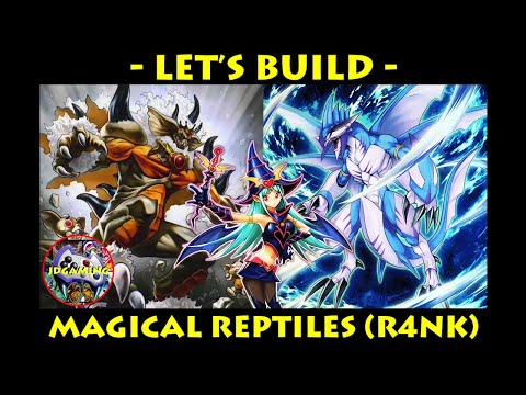 Let's Build - Magical Reptiles | Yu-Gi-Oh! Rank 4 Xyz Toolbox Deck Profile April 2020