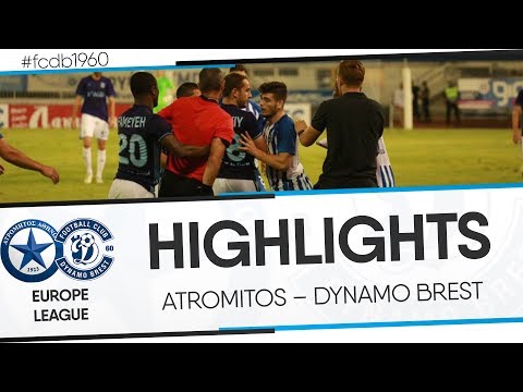 HIGHLIGHTS: EUROPA LEAGUE: ATROMITOS – DYNAMO BREST