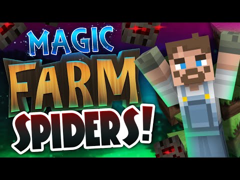 Insane Minecraft Spider Bites: EPIC Magic Farm 2
