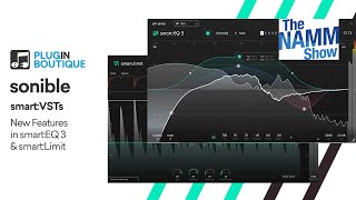 Video thumbnail for New Features from Sonible's smart:Limit & smart:EQ 3 at NAMM 2022! by Plugin Boutique