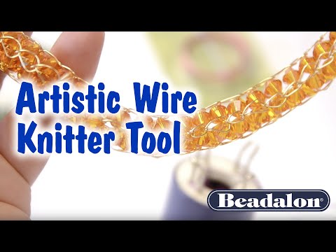Artistic Wire Knitter Tool Tutorial