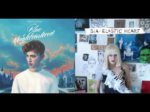 Troye Sivan x Alex Hope x Sia - BLUE x Elastic Heart