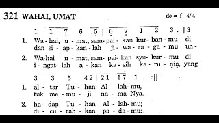 Download lagu WAHAI, UMAT - Puji Syukur No. 321 - Lagu Rohani Katolik - Lagu Pembukaan mp3 Download lagu WAHAI, UMAT - Puji Syukur No. 321 - Lagu Rohani Katolik - Lagu Pembukaan mp3