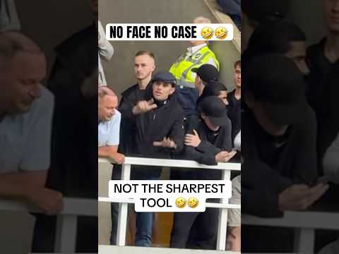 Not the brightest amongst us , must have thought he better cover his face 🤣 #millwall #wrexham #fyp