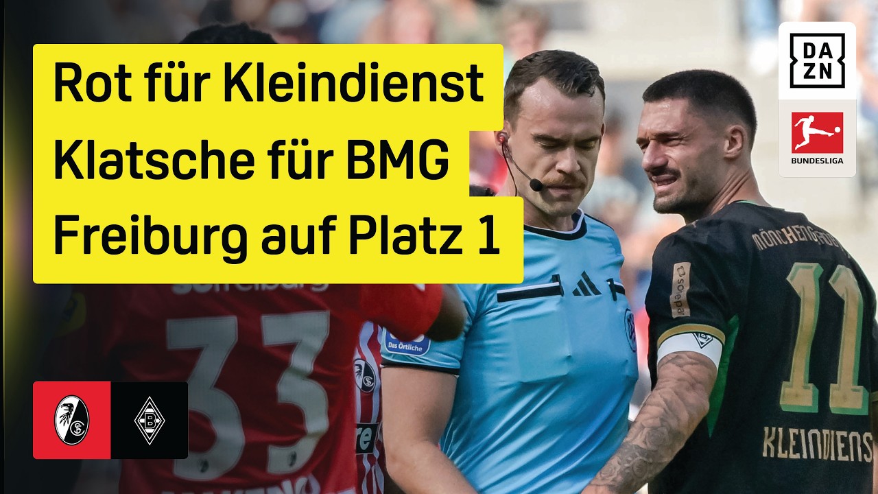 SC Freiburg 5 - 0 Borussia Mönchengladbach highlights