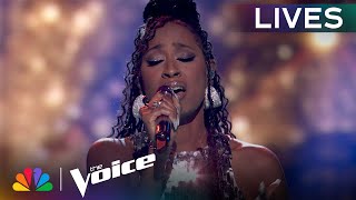 Kara Tenae&#39;s Last-Chance Performance of  &quot;Love Takes Time&quot; by Mariah Carey | The Voice Lives | NBC