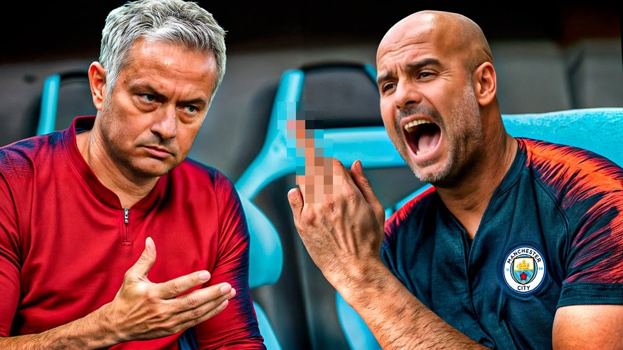 CLIMA TENSO! ENTENDA AS ALFINETADAS QUE ESTÃO ROLANDO ENTRE PEP GUARDIOLA E JOSÉ MOURINHO!