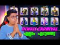 Rip 10000 Diamonds For Diwali Carnival All Rare Bundles Rare Dino Garena Free Fire