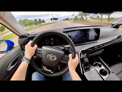 2022 Toyota Mirai Hydrogen Fuel Cell Vehicle - POV First Impressions