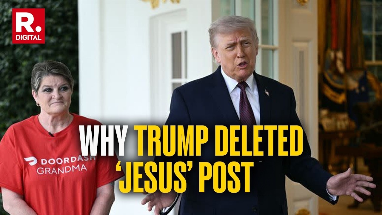 Trump’s ‘Jesus’ Image Row: Why Did US President Donald Trump Delete His Picture?