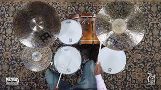 Video thumbnail for Meinl 22" Byzance Dark Raw Bell Ride Cymbal - 3173g (B22RBR-1112021I) by Memphis Drum Shop