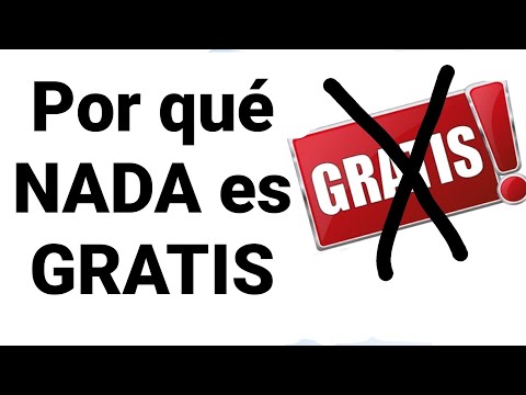NADA es GRATIS en la vida ❌ Alguien SIEMPRE paga ✅ Economía BÁSICA 💛 Por qué NADA es gratis