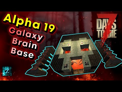Galaxy Brain Base! 7DTD A19! Beats Max Settings: Insane w/ 64 zombies Gamestage 650+