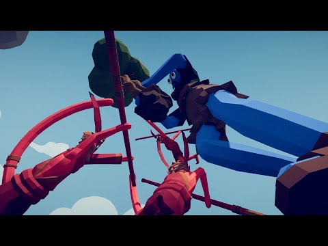 TREE GIANT vs 3x EVERY FACTION BOSS - Totally Accurate Battle Simulator TABS