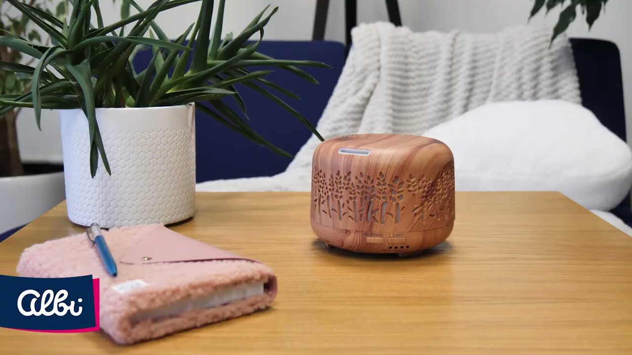 Ultrasonický difuzér Štandard - Levanduľa - videonávod