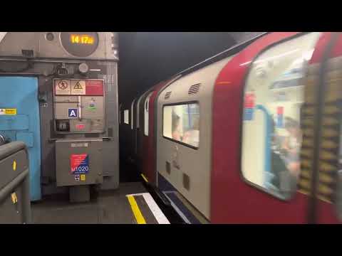 [BT] TfL Victoria Line Set 1043/1044 Departing King’s Cross St Pancras Station