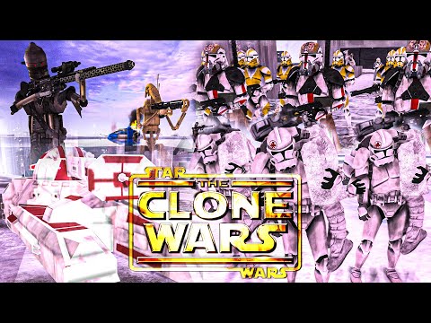 Star Wars the Clone Wars - Siege of Mostek! Part 1 - Cinematic | Men of War Assault Squad 2