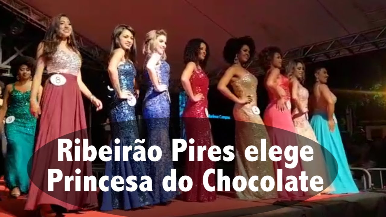 Confira as candidatas para a Princesa do Chocolate 2018