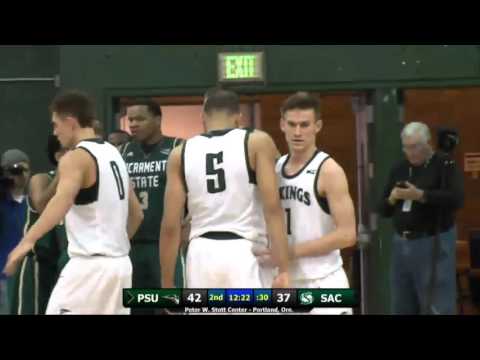 Highlights from the Vikings' 76-68 win over Sacramento State - Portland State Men's Basketball