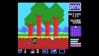 MSX Game: Bouken Roman - Dota (1986 System Soft)