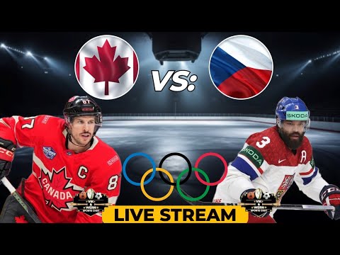 Live Olympic Ice-Hockey: This is What Everyone's Talking About- Canada vs. Czech Republic!