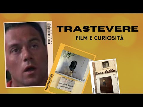 Incredibile a TRASTEVERE! Film, curiosità e leggende nel rione storico di Roma! #roma #trastevere