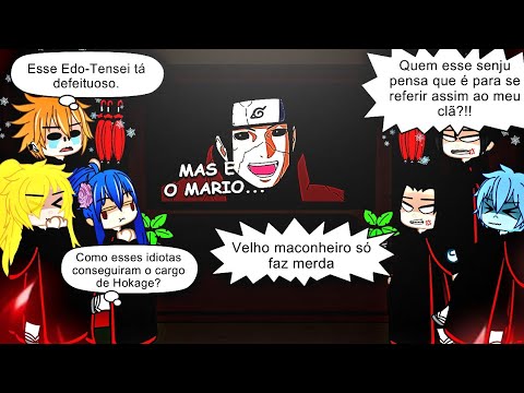 💥💀ESTILO BOM SENSO JUTSU PLANTE UM UCHIHA NO CEMITÉRIO: 😂❤️AKATSUKI react OS HOKAGES DA QUINTA SÉRIE