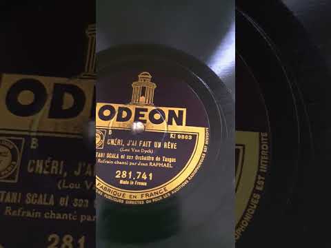 Tani Scala et son Orchestre de tangos  ( Lou van Dyck ) - Cheri jˋai fait un reve