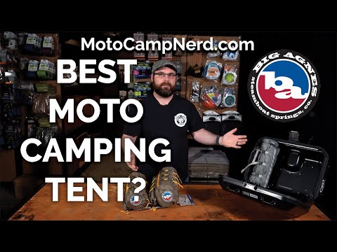 Big Agnes Bikepack Tents | Best Motorcycle Camping Tent? | The Motorcycle Camping Store