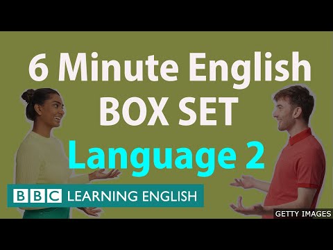 盒裝：6分鐘英語--"語言2 "英語大課堂!30分鐘的新詞彙! (BOX SET: 6 Minute English - 'Language 2' English mega-class! 30 minutes of new vocabulary!)