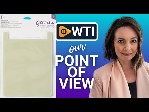 Gemini Foilpress-Top Plate Extender - WTI product video review