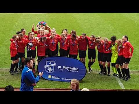 U14 GIRLS National County winner's Lancashire 2018