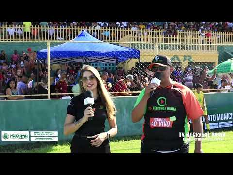 ⚽ FLAMENGO DA PORTELINHA X RIBEIRÃO - CAMPEONATO MUNICIPAL DE FUTEBOL DE ITARANTIM 2026