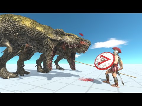3x TREX vs EVERY UNIT - Animal Revolt Battle Simulator ARBS