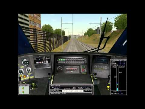 Microsoft Train Simulator - LGV Med - Marseille - Aix en Provence - TGV Duplex (Fraps 3.2.3 Test)