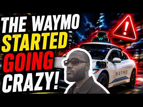Riding in a Waymo Got VERY Weird.