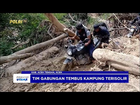 POLRES ACEH TENGAH BERIKAN PELAYANAN KESEHATAN WARGA TERISOLIR