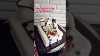 Download lagu CHEF JACKET DESIGN CAKE MADE BY FIO SWEET mp3