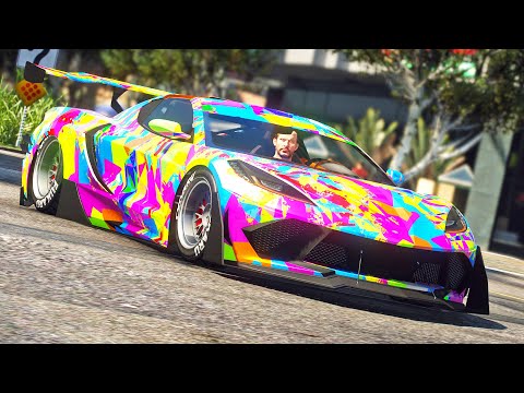 I MADE THE UGLIEST C8 CORVETTE | Coquette D10 | Chase Me GTA V