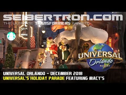 Universal Orlando Holiday Parade featuring Macy's