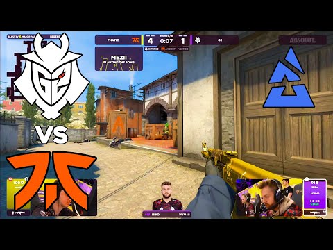 LOSER IS OUT! - G2 vs Fnatic - HIGHLIGHTS - Blast Paris Major 2023 (CS:GO)