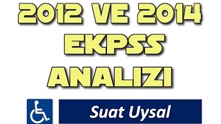 2012 ve 2014 EKPSS ATAMA ANALİZİ