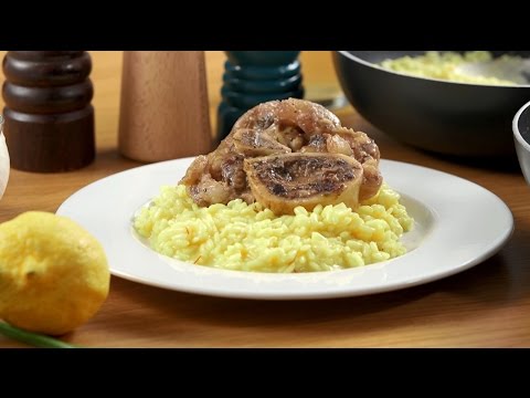 Video-Ricetta del Risotto allo Zafferano con Ossibuchi di Italiani a Tavola