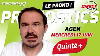 emission video des courses turf pmu du Mercredi 17 juin 2026