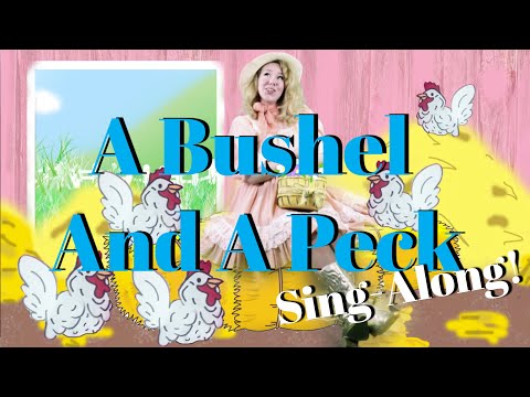 Sing-Along Songs for Kids! A Bushel And A Peck Ukulele Cover by Beth Jean