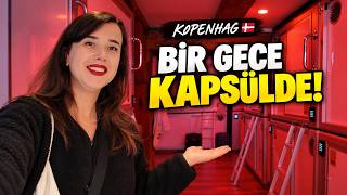 Kopenhag’da İlk Kez Kapsül Otelde Kaldım! 🇩🇰 | Nasıl Bir Deneyimdi?