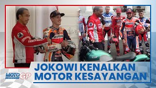 Momen saat Presiden Jokowi Berbincang Santai dengan Para Rider MotoGP, Kenalkan Motor Kesayangan