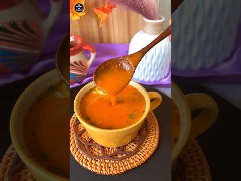 😳 NO CREAM NO CORNFLOUR TOMATO 🍅 SOUP IN 10 mins | Easy Railway Style Tomato Soup | Healthy Soup