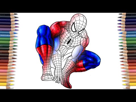 CLASSIC To EPIC SPIDERMAN Coloring Page | Symphony - Saved Me Now [NCS Release]